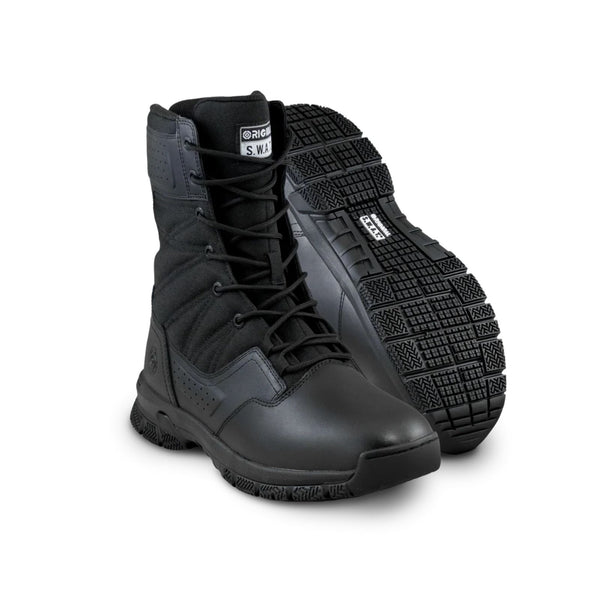 106301 PROTEC 8" SZ POLISHABLE TOE BLACK